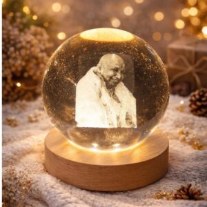 Shukrana Guru Ji 3D Crystal Night Lamp
